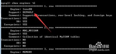 MySQL 查看数据库引擎: 如何查看和理解不同的存储引擎