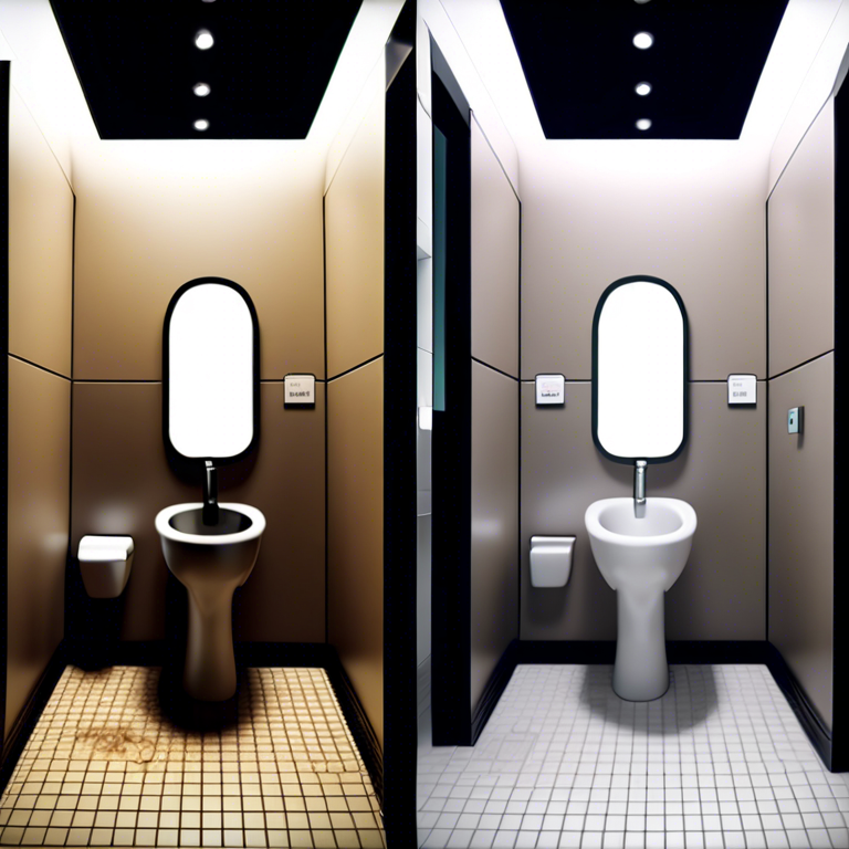 Privacy and User Experience in Virtual Spaces versus Physical Restrooms