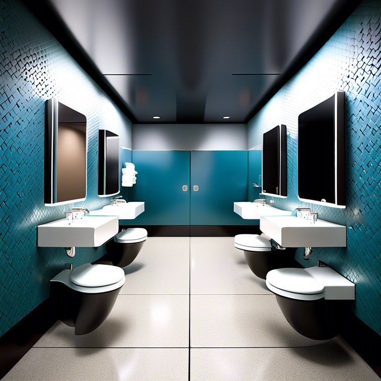 Enhanced Public Restroom Designs and Features