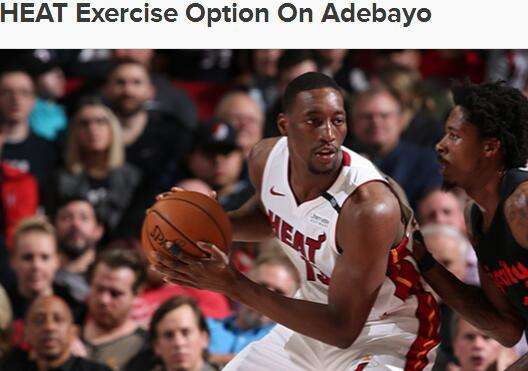NBA赛事热火巴姆·阿德巴约与洛佩兹的配合探析
