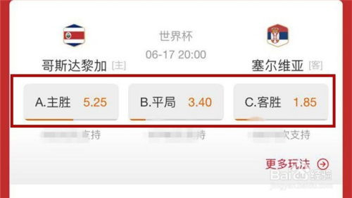 微博世界杯竞猜基础玩法解析