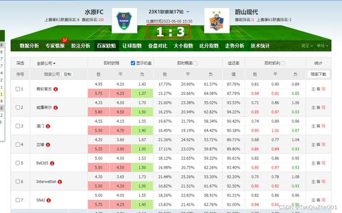 大数据技术如何重构足彩预测逻辑