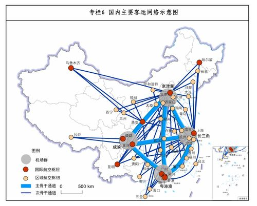 一、龙嘉机场货运网络布局