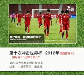 中国足球的世界杯征程现状