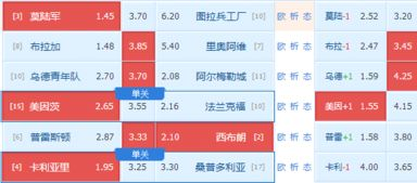 竞彩比分澳客平台简介