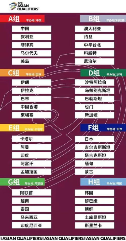 一、中国男足预选赛参赛资格解析