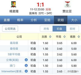 非洲区预选赛赛制特点解读