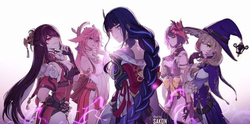 一、原神:开放世界的二次元美女盛宴