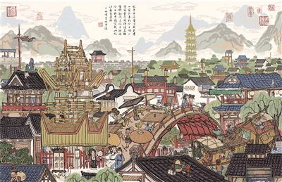 一、江南百景图:模拟大明,经营江南