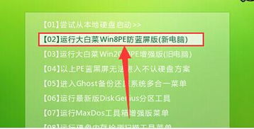 大白菜Windows密码删除工具使用指南-三步破解系统登录限制