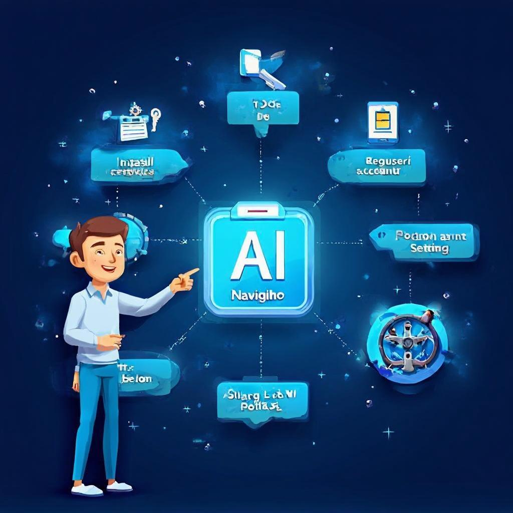 选择合适的AI软件ai导航工具第一步是选择一个适合您需求的AI软件。市场上的AI工具类型繁多，有些专注于图像识别和编辑，如Adobe Photoshop的Sensei，而另一些则是专注于语音到文本转换的软件，如Google语音识别。理解每个软件的核心功能和擅长领域是非常重要的。考虑到软件的易用性、用户支持和社区活跃度也是选择软件时不可忽视的因素。 学习基本概念和术语