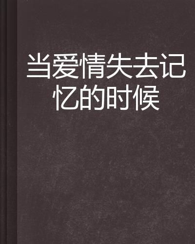 一部关于时间、记忆与爱情的深刻探讨