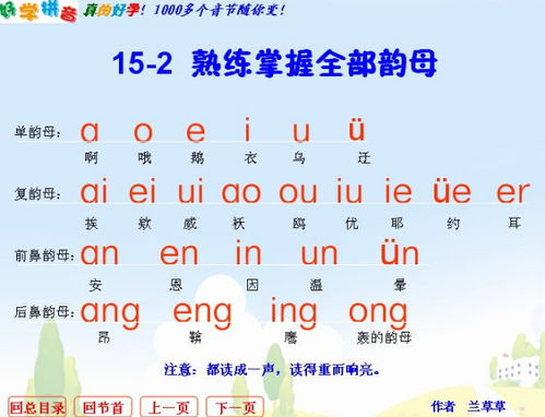 汉语拼音基础知识简介