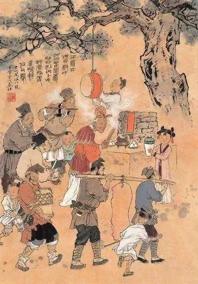 《闹春莲萧舞起来》