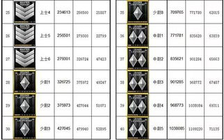 一、穿越火线军衔系统介绍