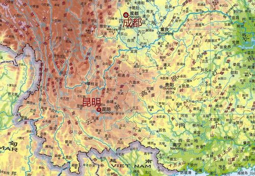 湖南地形图详解-地理特征与实用指南