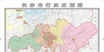 湖南长沙区域分布详析，一探究竟