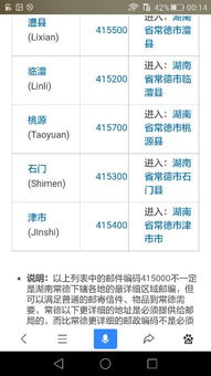 湖南常德邮政编码查询与解析-便捷通讯指南