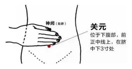 一、艾灸关元的基本原理
