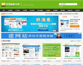 一、网站模板的优势