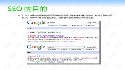 一、了解SEO查询网的基本功能