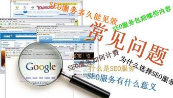 一、SEO服务的类型与成本